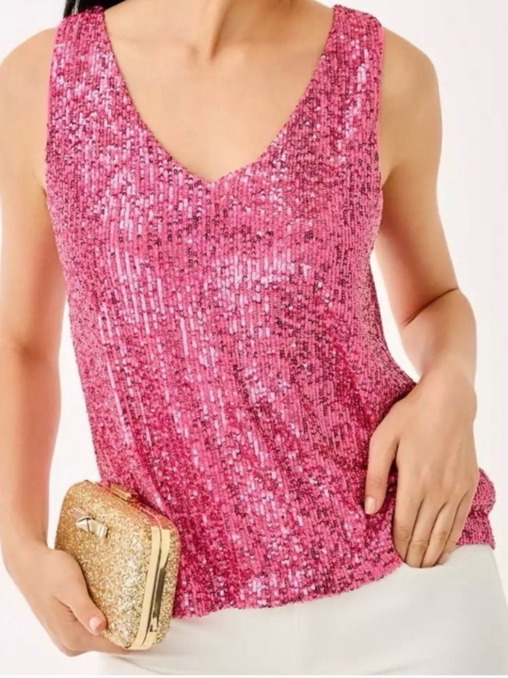 NWT Lilly Pulitzer XL JARET KNIT TOP in “Sun Shell Pink” ✨Retail💲128